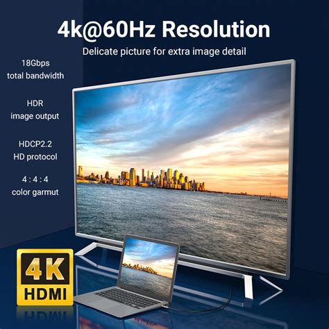 Vention สายเคเบิล ไฟเบอร์ออปติก Hdmi 4k 60hz สําหรับ เสียวหมี่ Mi Box