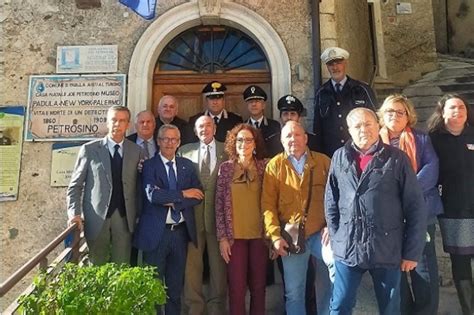 Foto Il Questore Conticchio In Vista A Teggiano E Padula Per