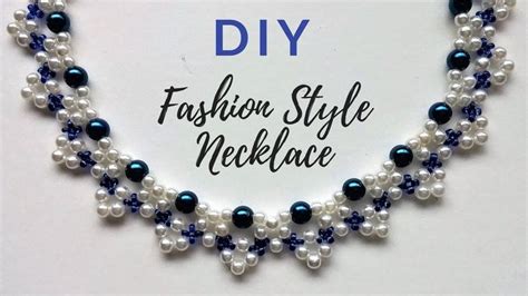 How To Make Pearl Beaded Necklace Create A Beautiful Necklace For An