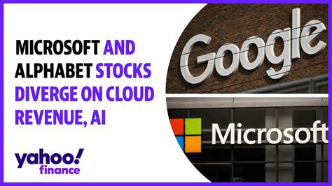 Microsoft And Alphabet Stocks Diverge On Cloud Revenue Ai Youtube