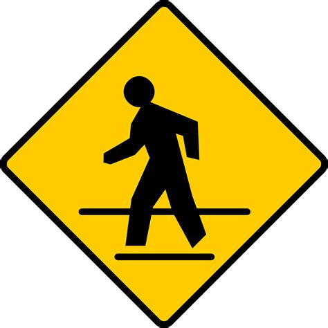 Pedestrian,walkway,sidewalk,road sign,roadsign - free image from ...