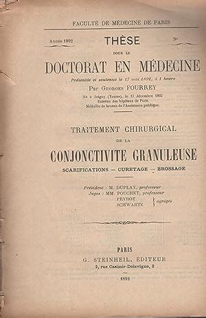 Facult De M Decine De Paris Th Se Pour Le Doctorat En M Decine