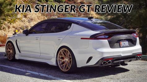 Kia Stinger Gt Review German Sports Sedan Killer For Under 50k Youtube