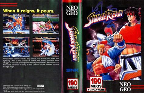 Savage Reign Neo Geo AES VideoGameX