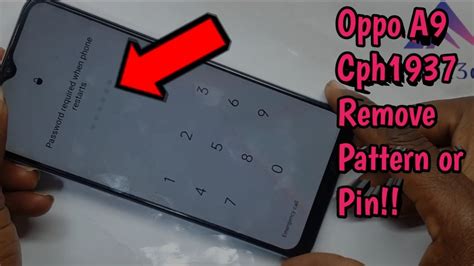 Oppo A Hard Reset Oppo Cph Remove Forgotten Pattern Or Pin