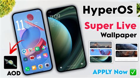 Hyperos Super Live Wallpaper Apply Now In Miui Vikas Pal