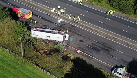 Uk M53 Bus Crash Claims Lives Of Driver Stephen Shrimpton Teen Student