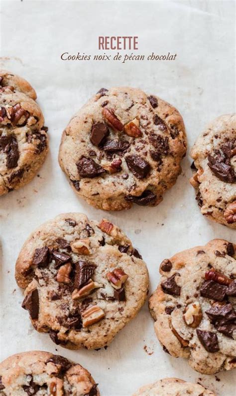 Cookies Noix De P Can Chocolat Cookies Moelleux Cookies Et Biscuits