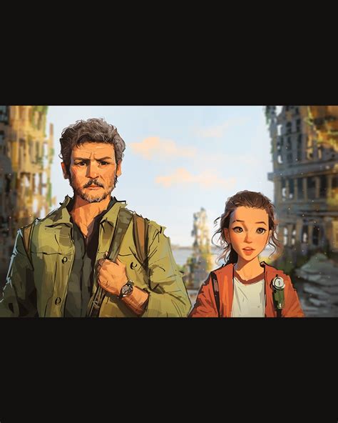 Ellie And Joel The Last Of Us And More Drawn By Sam Yang Danbooru