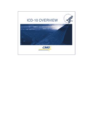 Fillable Online ICD 10 OVERVIEW Fax Email Print PdfFiller