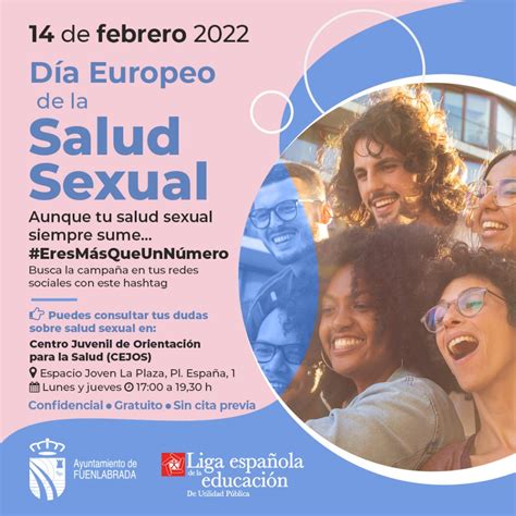 14 De Febrero Día Europeo De La Salud Sexual Juventudfuenla