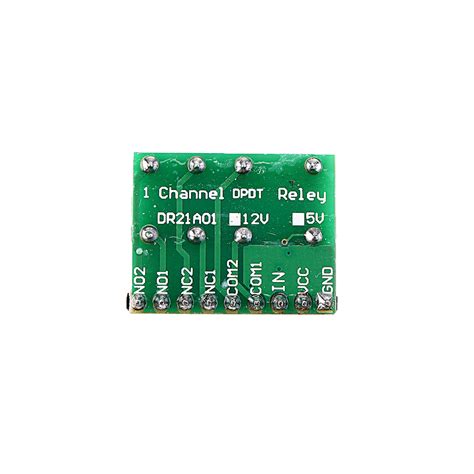 DR21A01 DC 5V/12V DPDT Relay Module Polarity Reversal Switch Board For ...