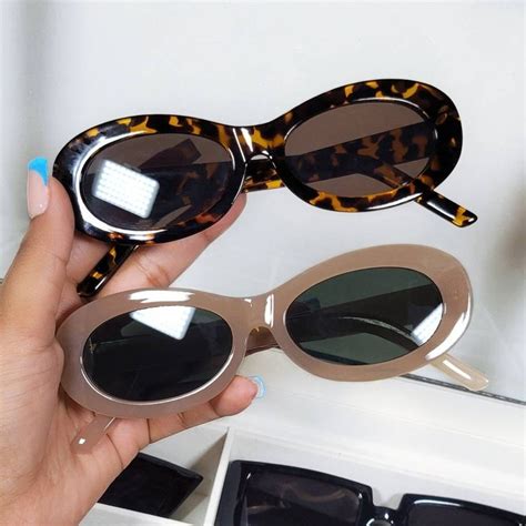 oval sunglasses etsy