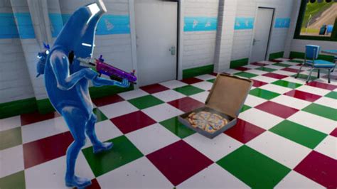 Where To Find A Fortnite Pizza Party Item To Take Pizza Slices