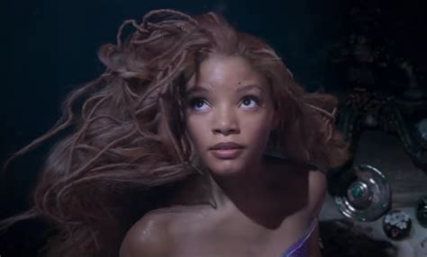 ‘the Little Mermaid Trailer Unveiled At 2023 Oscars Halle Bailey