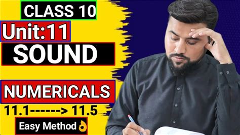 Numerical Problems Chapter Sound Class Th Class Physics