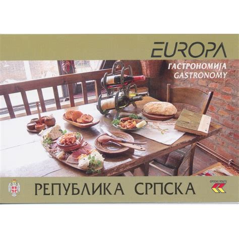 Europa Cept Bosnia Serba Libretto Gastronomia Mnh Filatelia De