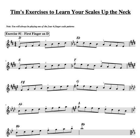 Tim's Top 3 Fretboard Exercises