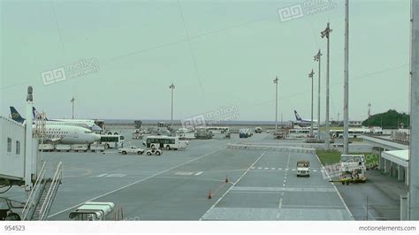 Okinawa Naha Airport 11 Stock video footage | 954523