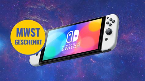 Nintendo Switch Oled Wahnsinnig Günstig Die Mwst Aktion Von Mediamarkt