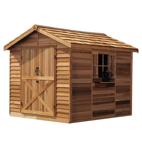 Cedarshed Rancher 10x16 Shed R1016 Free Shipping