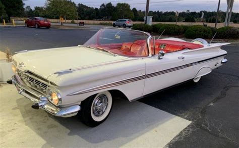 Stunning Survivor 1959 Chevrolet Impala Convertible Barn Finds