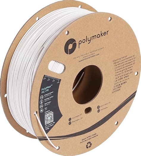 Amazon Polymaker Pc Flame Retardant Pc Filament Mm White