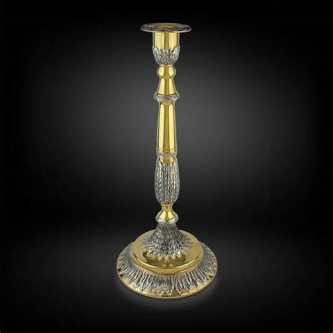Серебряный подсвечник