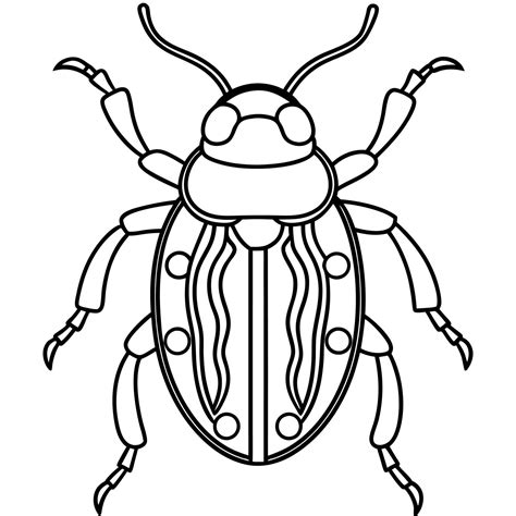 Furniture Beetle bug goes icon 47819301 Vector Art at Vecteezy