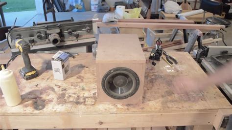 Subwoofer Box Build Youtube