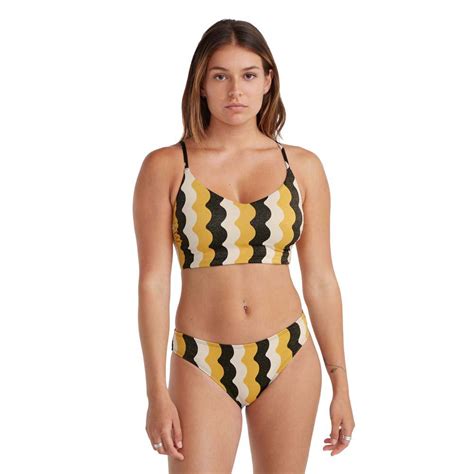 Oneill Beach Vintage Midles Rita Bikini Yellow Dressinn