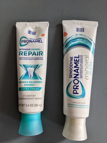 Pronamel Intensive Enamel Repair Vs Mineral Boost Toothpaste Comparison - afterva - Oral Health ...