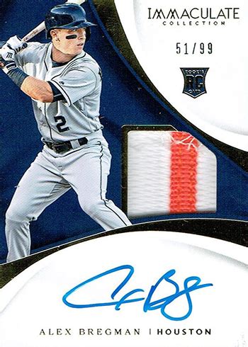 Alex Bregman Rookie Card Countdown And Other Key Early Cards