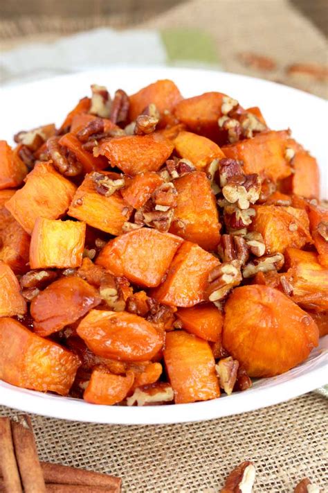 Candied Yams With Pecans