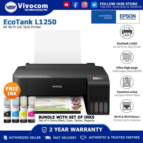 Epson Ecotank L A Wi Fi Ink Tank Printer The Compact And