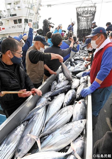 【動画あり】待ってた初夏の味 小名浜港でカツオ初水揚げ 福島県いわき市 浜さ恋