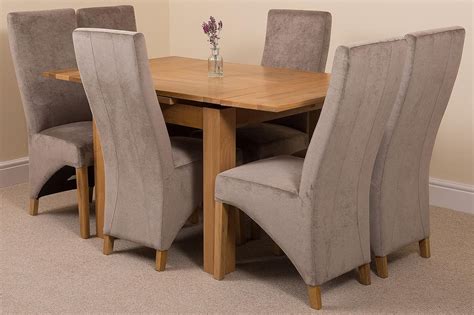 Richmond Cm Cm Square Oak Extending Dining Table And Chairs