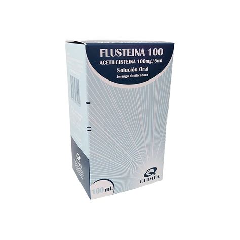 Flusteina 100 Acetilcisteina 100mg 5ml Cont 100mL Punto Farma