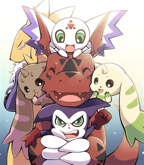 Renamon Terriermon Guilmon Lopmon Impmon And More Digimon