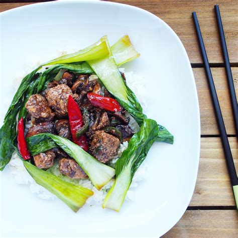 Stir Fried Mushrooms And Tofu With Bok Choy — Diet Assassinista