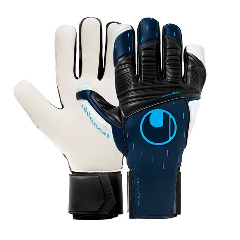 Glove Uhlsport Speed Contact Absolutgrip HN Navy Black Fluo Blue