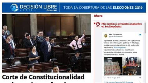 Suplantan Nombre De Prensa Libre Para Difundir Noticia Falsa Sobre