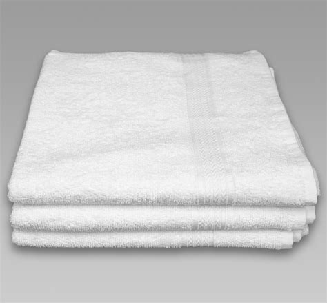 27x54 Premium White Bath And Hotel Towels 14 Lbsdoz Texon Athletic Towel