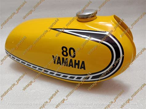 Yamaha Yz Yz A Yz Yellow Painted Steel Petrol Gas Tank Model