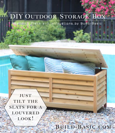 Build a DIY Outdoor Storage Box ‹ Build Basic