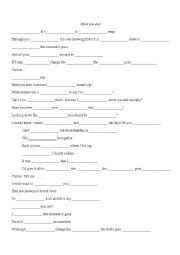 Have You Ever Song Esl Worksheet By Gjoanna