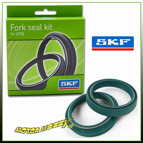 KIT PARAOLIO E PARAPOLVERE FORCELLA SKF PER WP STELO Ø 43mm KITG 43W