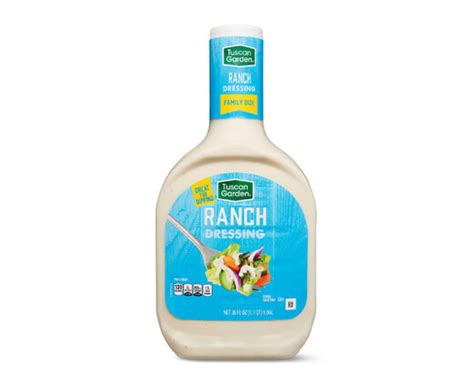 Ranch Dressing And Dip Tuscan Garden Aldi Us