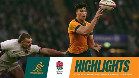 England v Wallabies Highlights | Spring Tour 2024