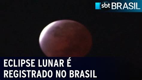 Eclipse lunar mais longo em quase 600 anos é registrado no Brasil SBT